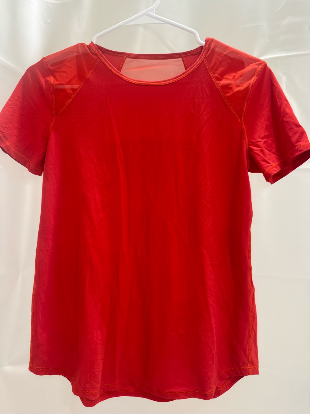 Lululemon Women’s Red Short-Sleeve Active Tee
